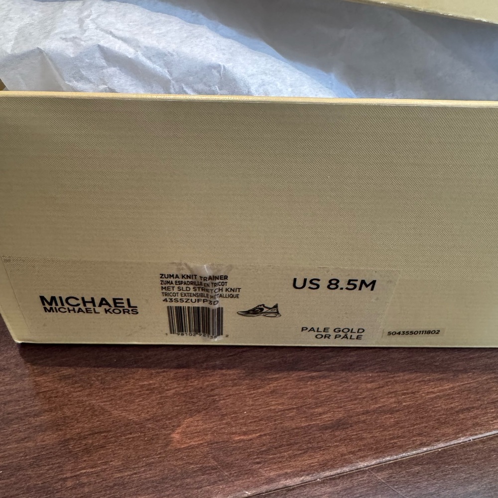 Michael Kors Beige and Cream Women's Sneakers - Picture 9 of 9
